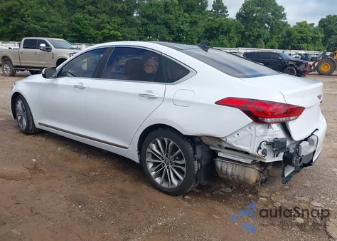 2015 Hyundai Genesis 3.8 from USA, damaged, VIN KMHGN4JE4FU045554
